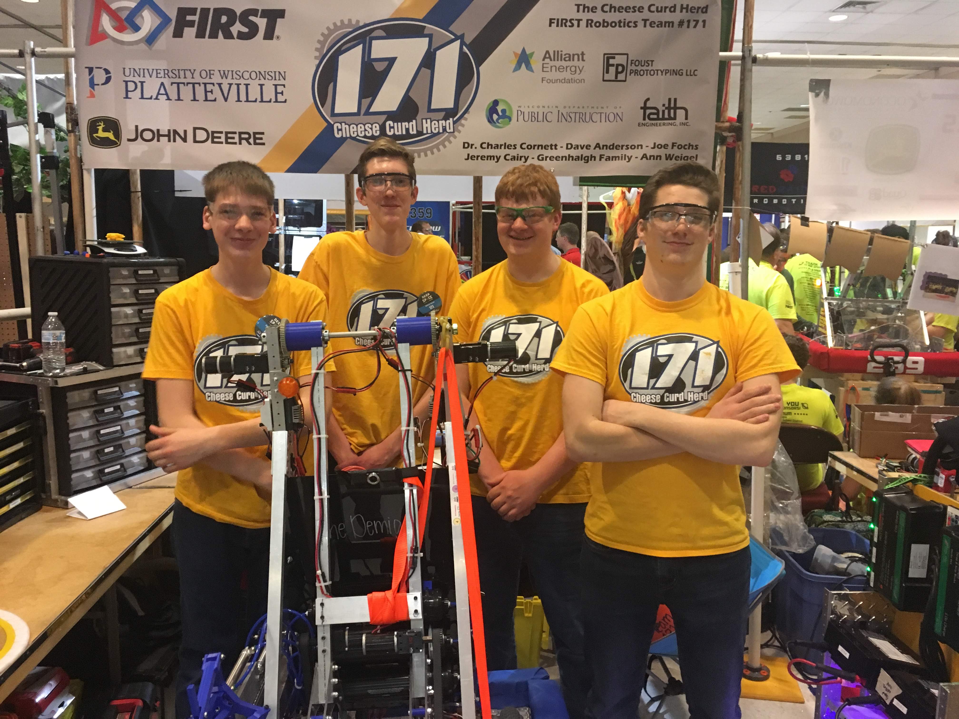Team 171 at competition